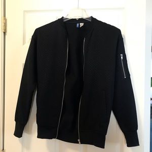 H&M Black Bomber Jacket